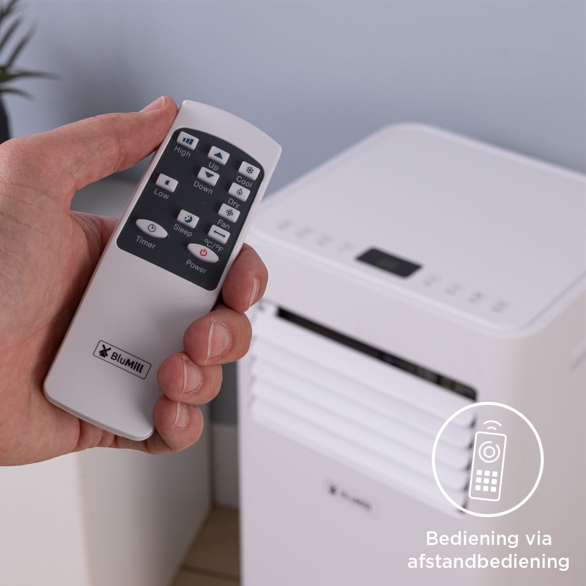 Mobiele Airco 7000 BTU – Wifi & Timer