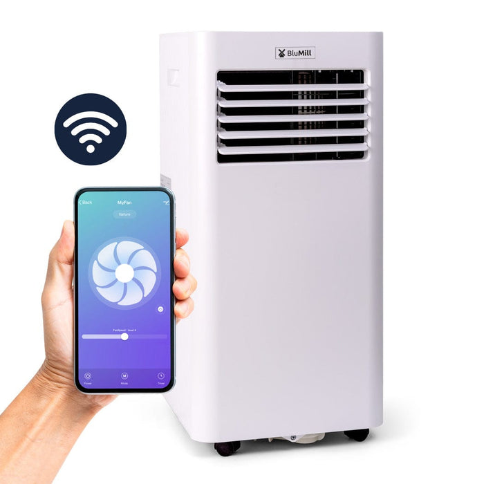 Verrijdbare Airco met wifi en timer