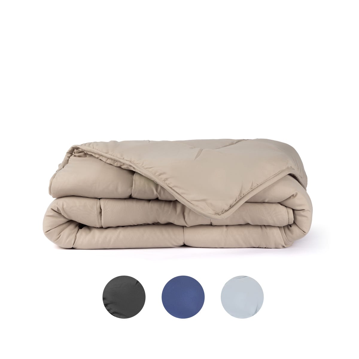 Felman 2-in-1 Dekbed Sand 140x200 cm – dekbed en hoes ineen