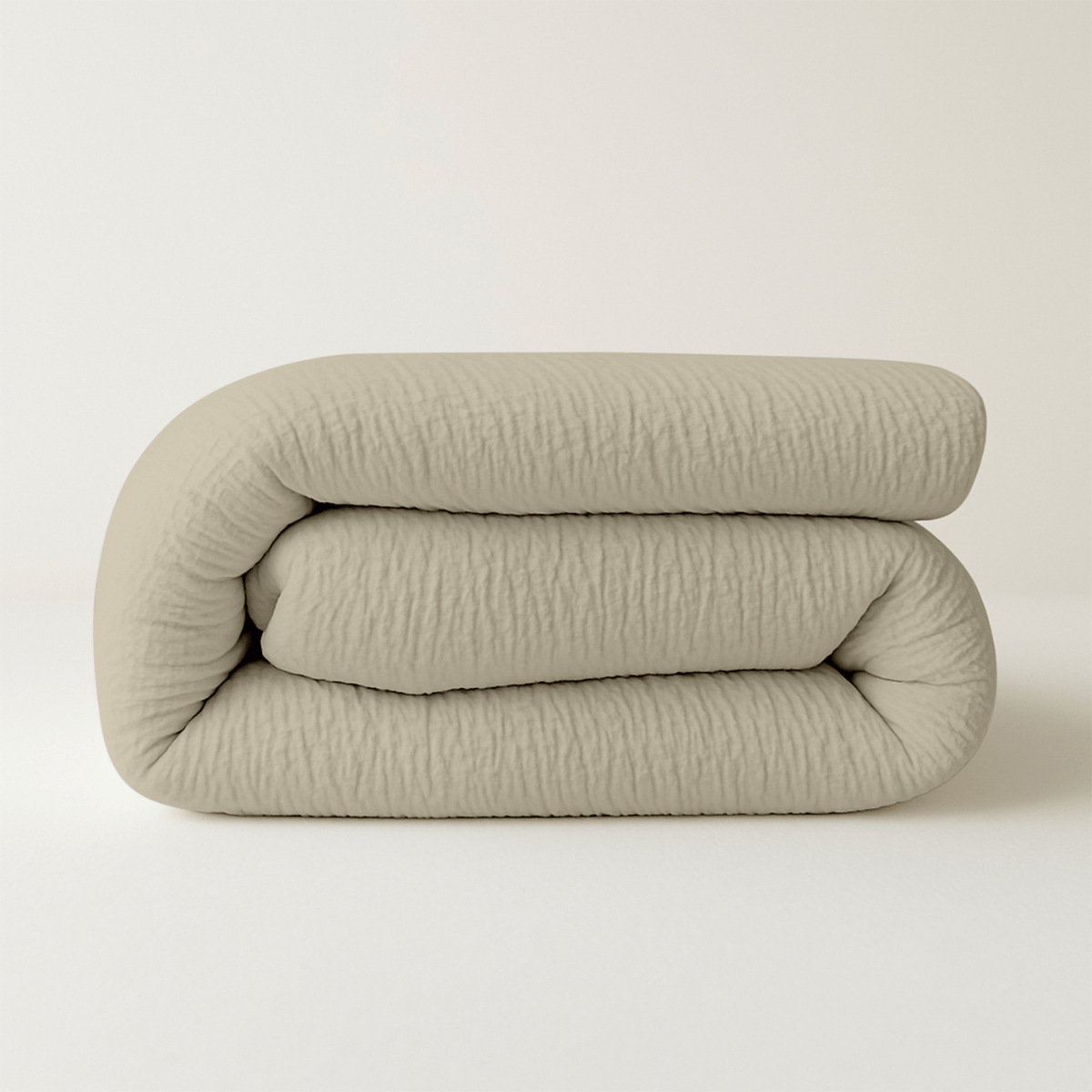 Felman 2-in-1 Mousseline Dekbed Sand – wasbaar op 40°C, nooit meer strijken