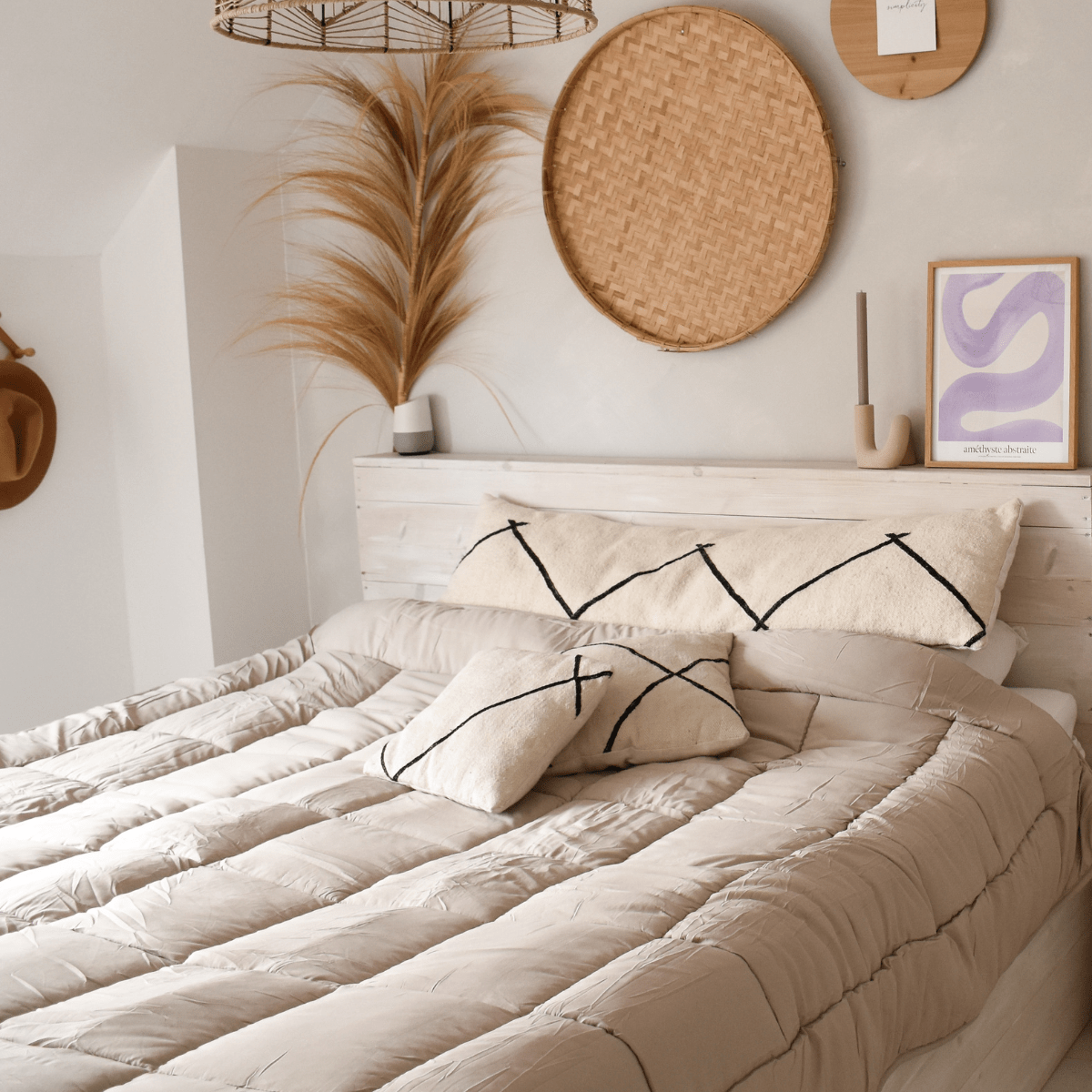 Felman 2-in-1 Dekbed in Sand, Navy, Grijs en Antraciet – 140x200 en 240x220 cm