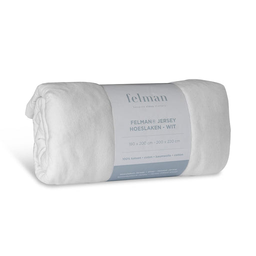 Felman Premium Jersey Hoeslaken – zacht jersey hoeslaken met elastische band rondom