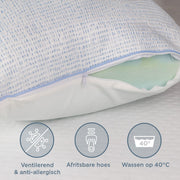 Felman Fresh Air Kussen – antibacterieel en anti-allergisch, OEKO-TEX gecertificeerd