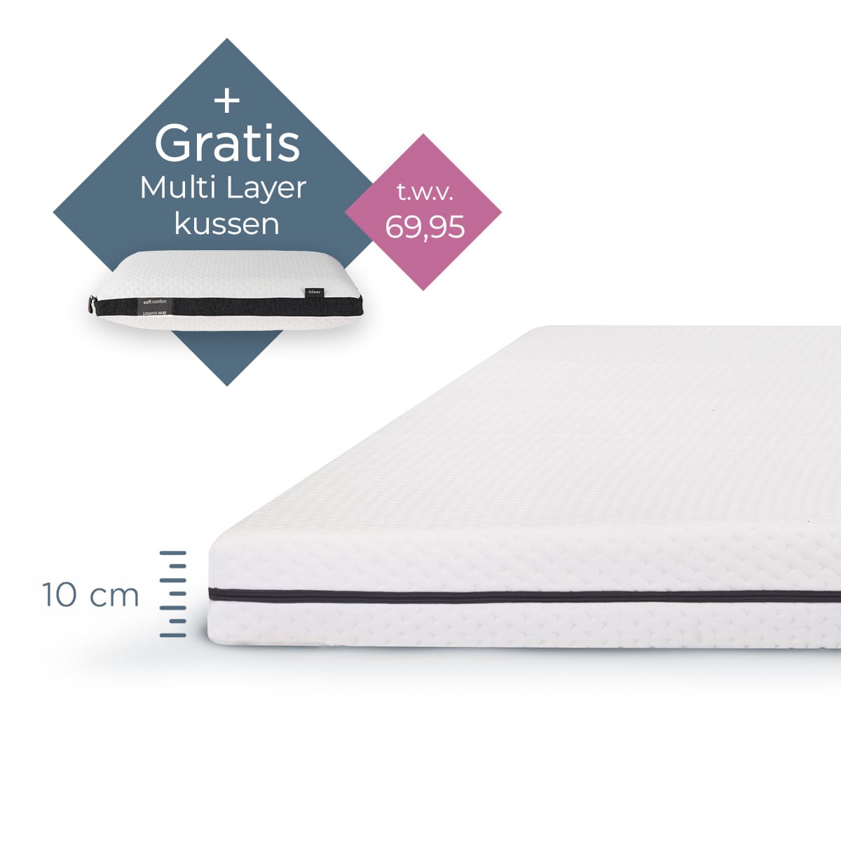 Felman Deluxe Topper – 10 cm
