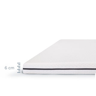 Felman Basic Topper 6 cm – matrastopper op bed, 2-zijdig beslapen