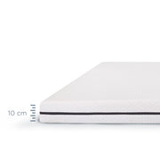 Felman Deluxe Topper 140x200 split – afritsbare zijdezachte hoes van biokatoen