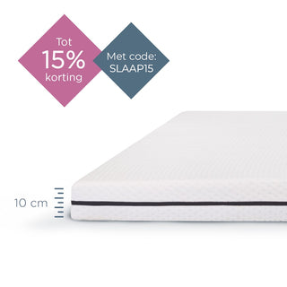 Felman Deluxe Topper 10 cm – luxe matrastopper op bed, premium schuimlagen