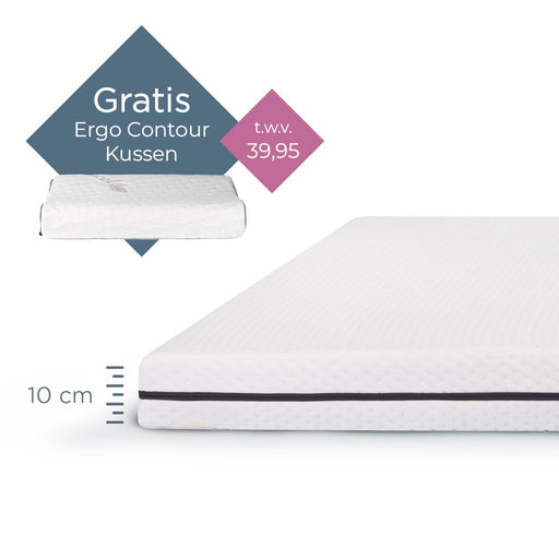 Felman Deluxe Topper 10 cm met gratis kussen