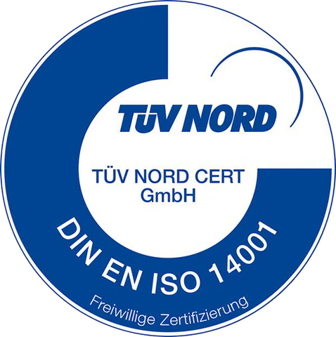 TÜV Nord ISO 14001 certificaat